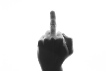 hand pointing finger