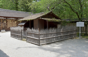 河合神社　鴨長明方丈の庵　京都市