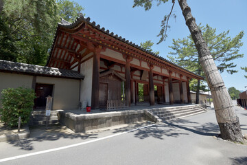 唐招提寺　南大門　奈良市