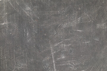 Horizontal grey textured scratched concrete background surface