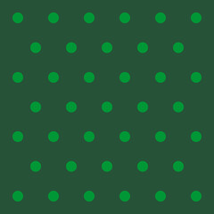 St. Patricks day pattern polka dots