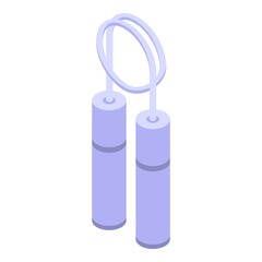 Hand physical activity icon. Isometric of hand physical activity vector icon for web design isolated on white background