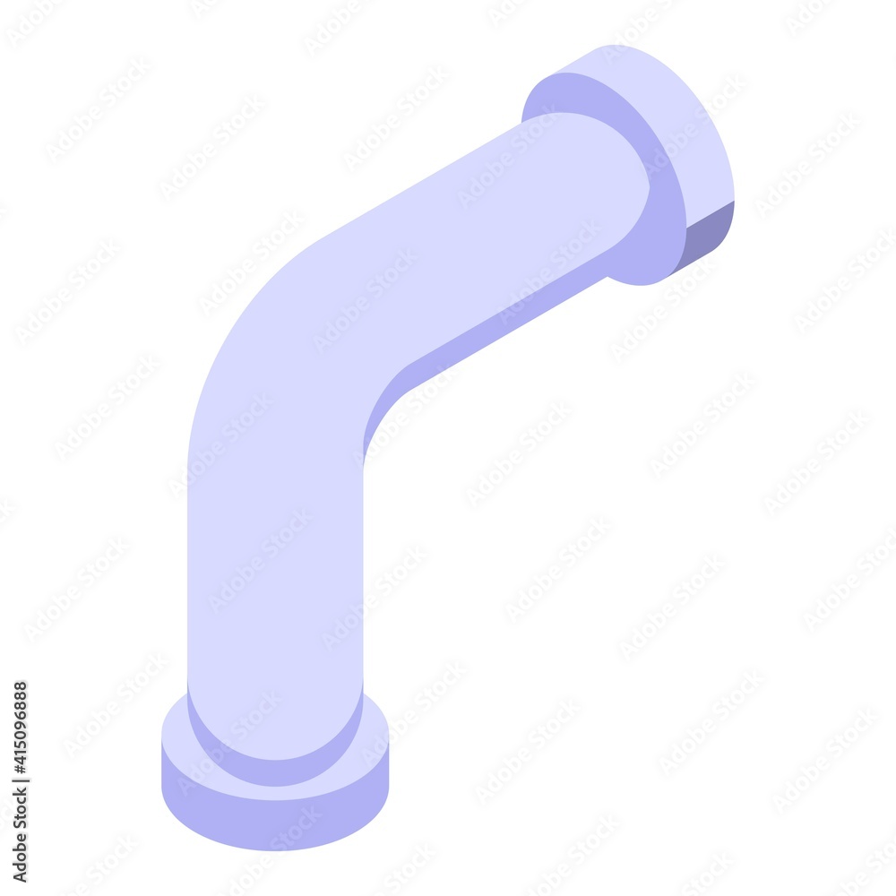 Poster joint sewer pipe icon. isometric of joint sewer pipe vector icon for web design isolated on white ba