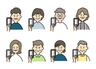 高齢者　携帯　バストアップ　セット