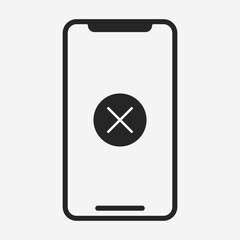 Smartphone icon isolated on background. Gadget symbol modern, simple, vector, icon for website design, mobile app, ui. Vector Illustration