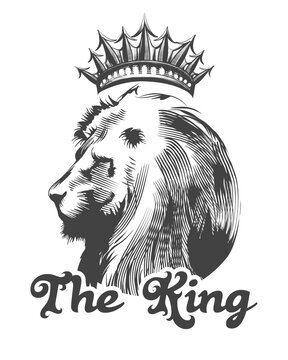recommend clip art: Lion Head with King Crown
