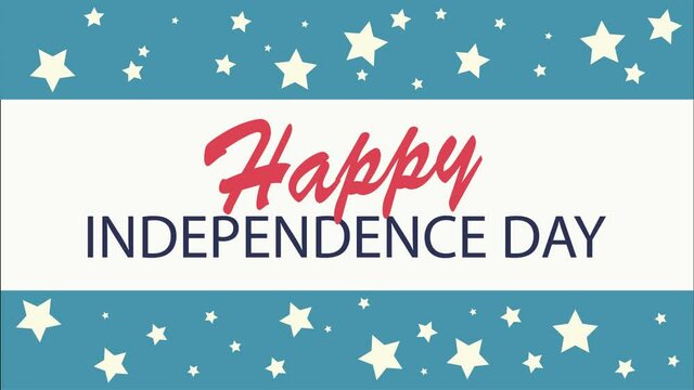 Happy Independence Day 4th of July celebration in US