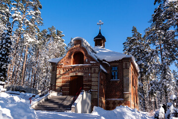 Śnieżna zima na Podlaskich cmentarzach, Polska © podlaski49