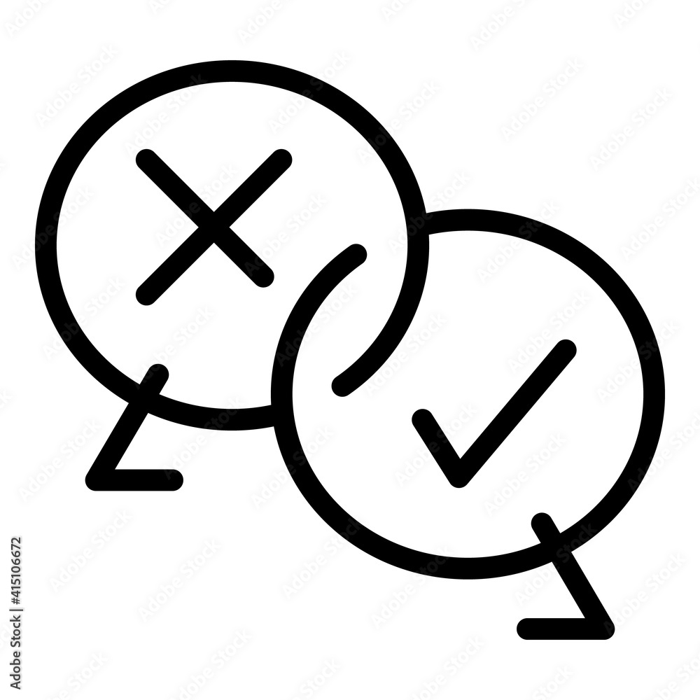Poster approved experience icon. outline approved experience vector icon for web design isolated on white b