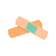 Band Aid Flat Composition