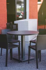 summer cafe in Europe