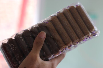 Jenang or Dodol in Hand