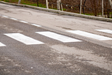 Obraz premium crossing in the park