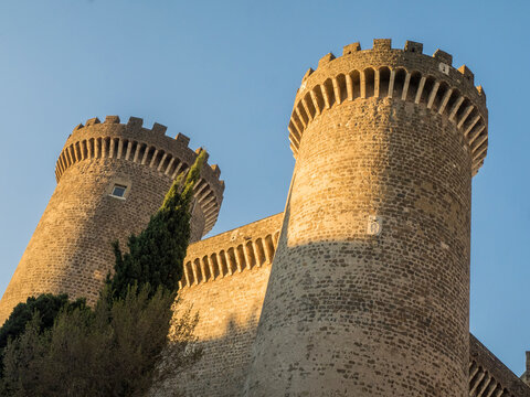 The Castle Of Rocca Pia, Built In 1461 By Pope Pius II.