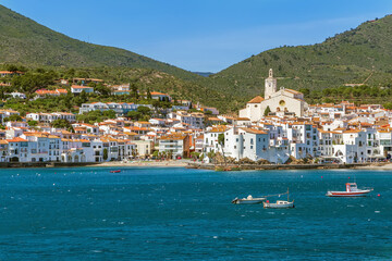 Fototapeta na wymiar View of Cadaques, Spain