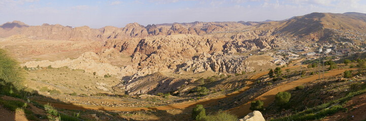 Landschaft um Petra, Jordanien