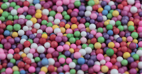 Background and texture of sweet delicious jelly candies.