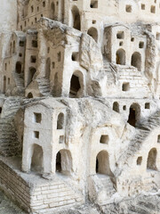 Replica of Sassi di Matera made out of stone.