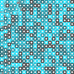 Abstract Geometric Pattern generative computational art illustration