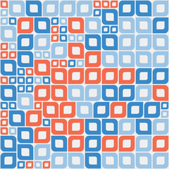 Abstract Geometric Pattern generative computational art illustration