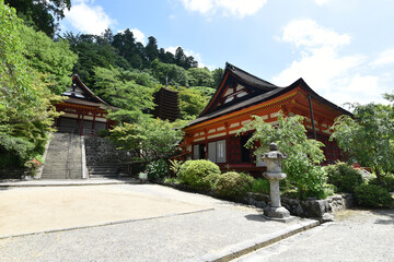 談山神社　権殿・十三重塔・神廟拝所　奈良県桜井市