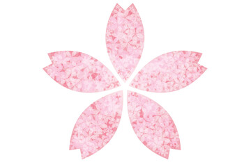春の桜の花の背景素材 Sakura cherry blossom pink flower Background