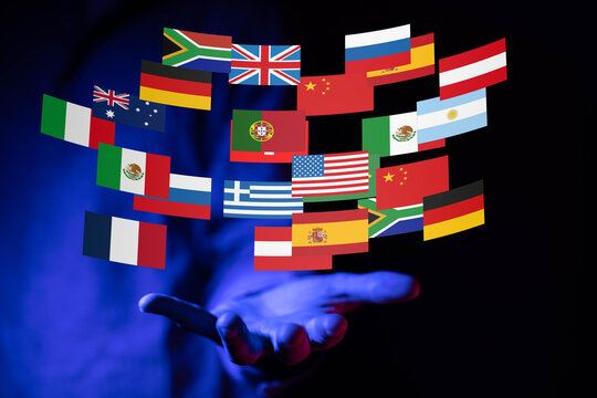 Globe International World Flags.