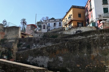 Napoli - Scale della Pedamentina verso San Martino