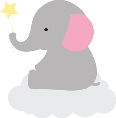 Download Mommy And Baby Girl Elephant Mother S Day Big Sister Baby Girl Vector Svg Love And Hugs Wall Mural Galyna