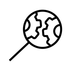 Finance icon vector. Analysis illustration sign. analytics symbol.