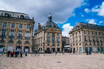 Obraz premium Historical city center with old buildings
