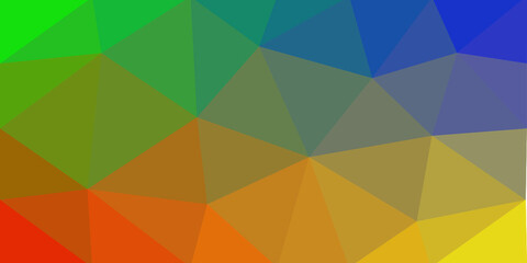 abstract geometric background rainbow color