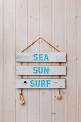 Sea sun surf