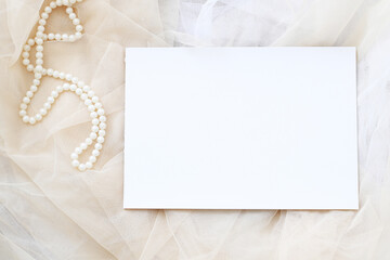 blank paper page, template for wedding invitation, mockup for pictures