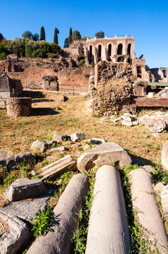 Columns at Roman Forum, Rome