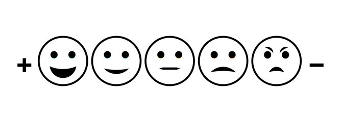 Emotion rating feedback opinion positive or negative.