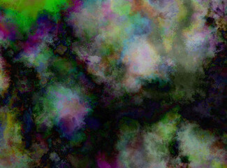 Fototapeta premium abstract gradient fractal colorful grunge image paint background bg texture wallpaper art frame sample illustration board