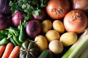 Variety of vegetables