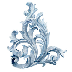 Decorative element isolated on white background