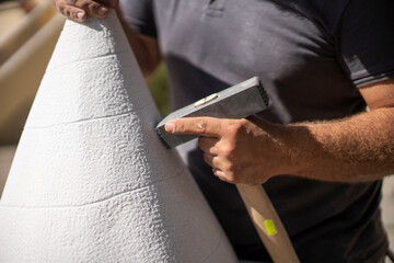 Scupltor work with Marble