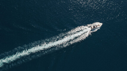 Boat in the sea