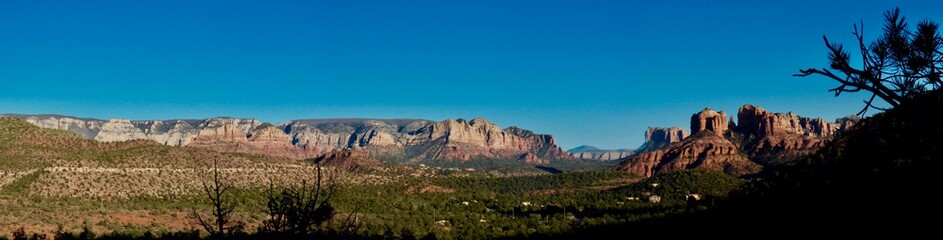 Sedona Arizona Panorama Mountains