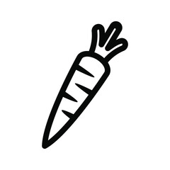 Marking icon vector. vegetables illustration sign. food symbol.