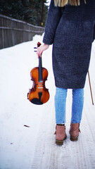 person playing violin