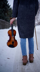 person playing violin