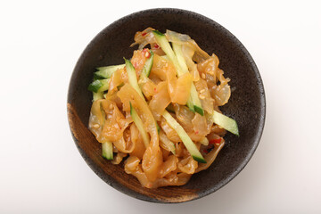 中華クラゲときゅうりの和え物