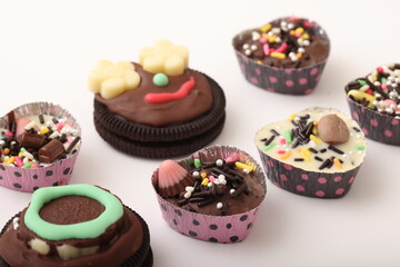 こどもの手作りチョコレート