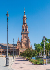 Naklejka premium Parque de María Luisa