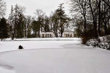 winter in the park