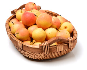 nanguo pear on white background